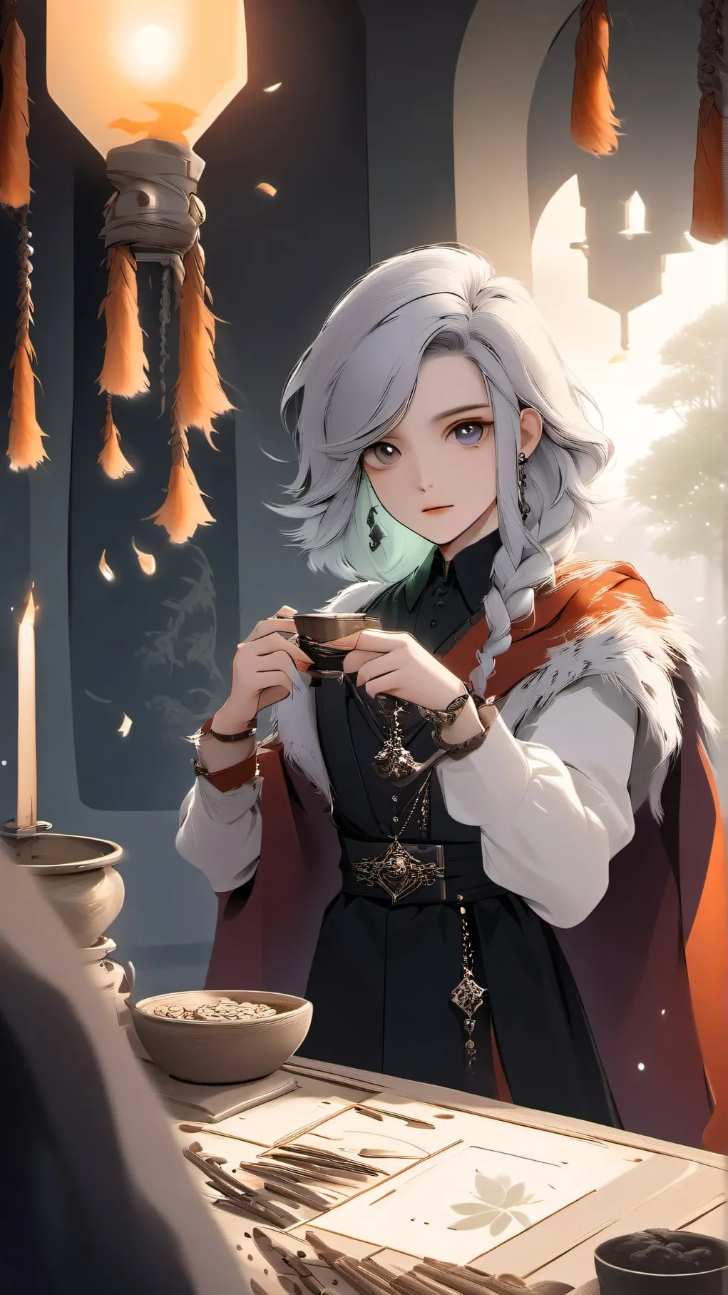 ai character: draco and tom background
