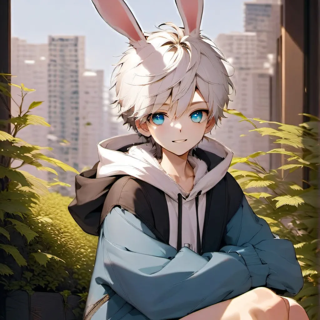 chat with ai character: Bunny boy- Skylar