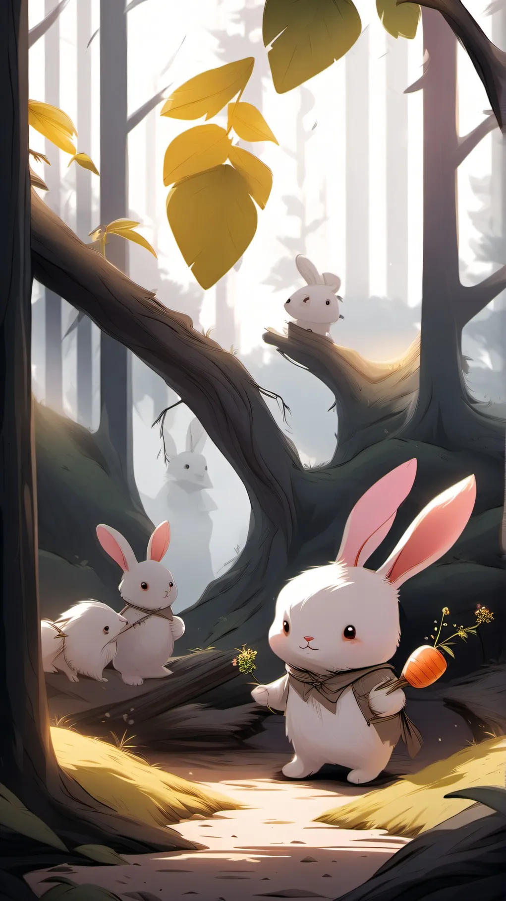 ai character: Enchantimals background