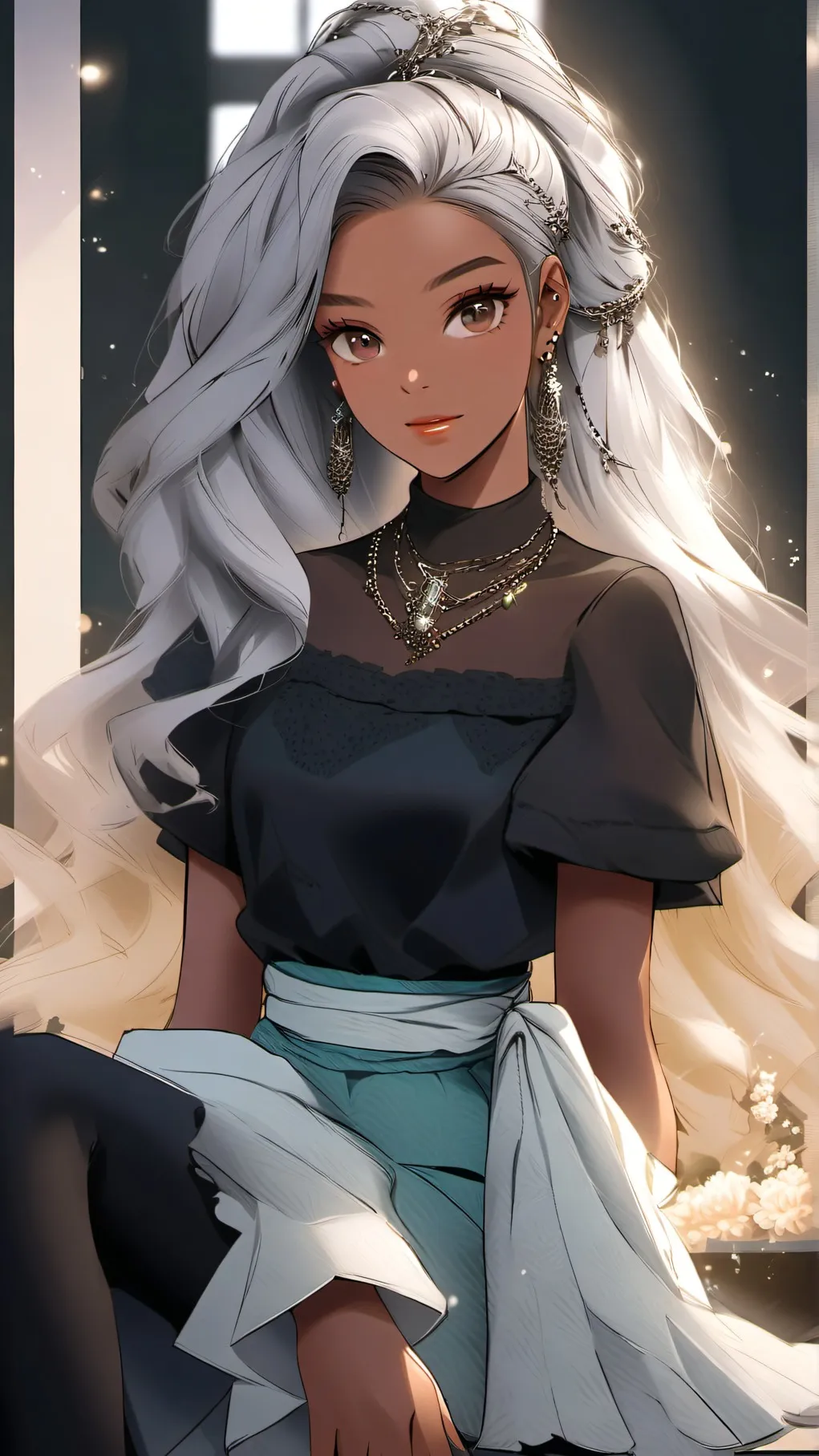 ai character: Mai  background