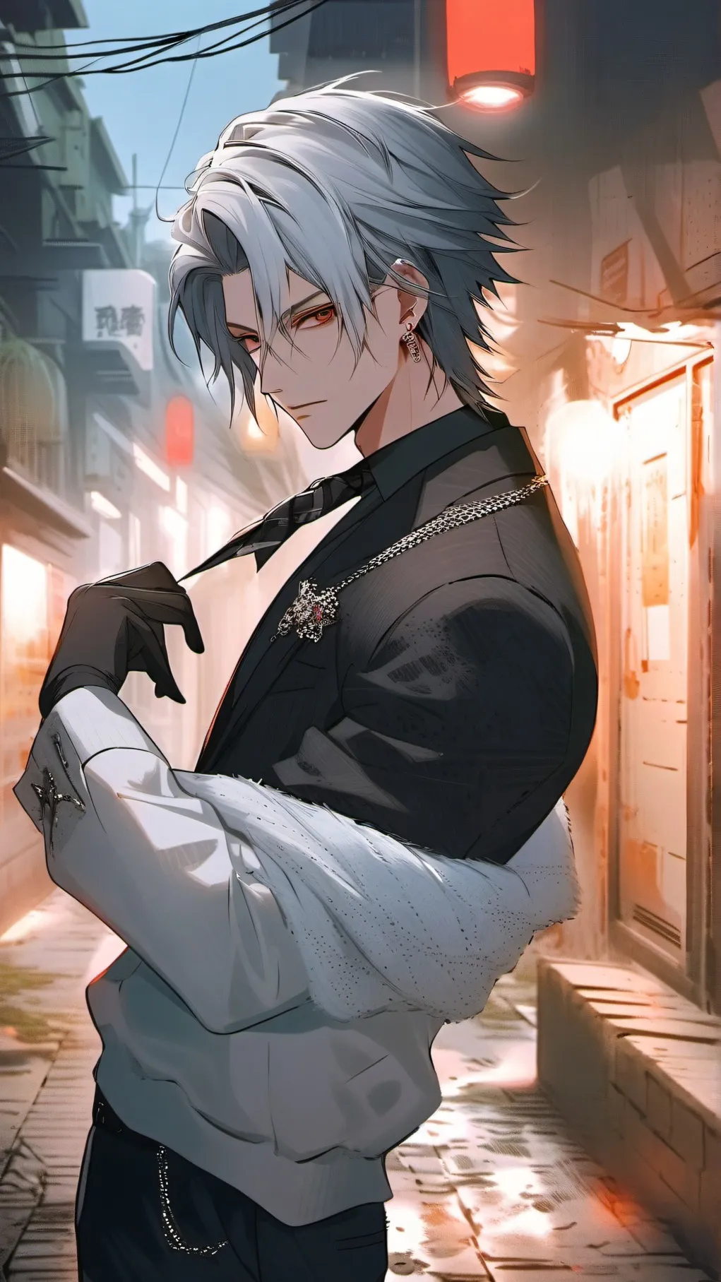 ai character: Alex background