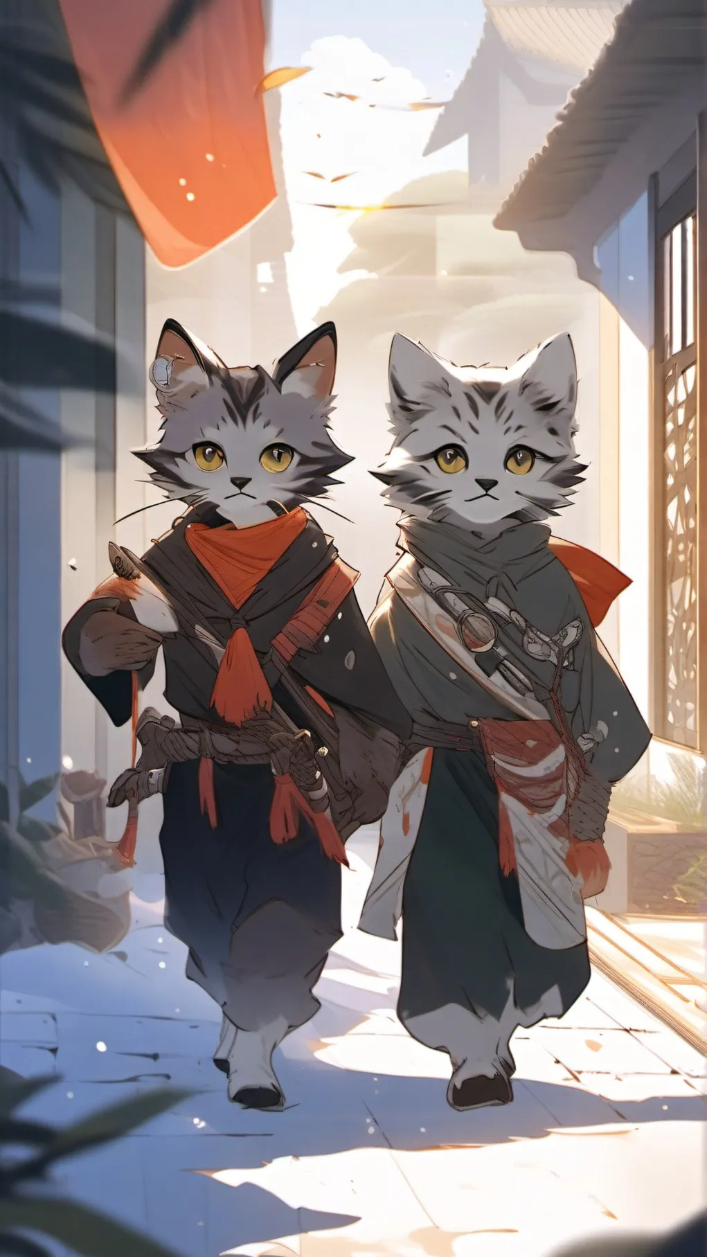 ai character: moew moew  background