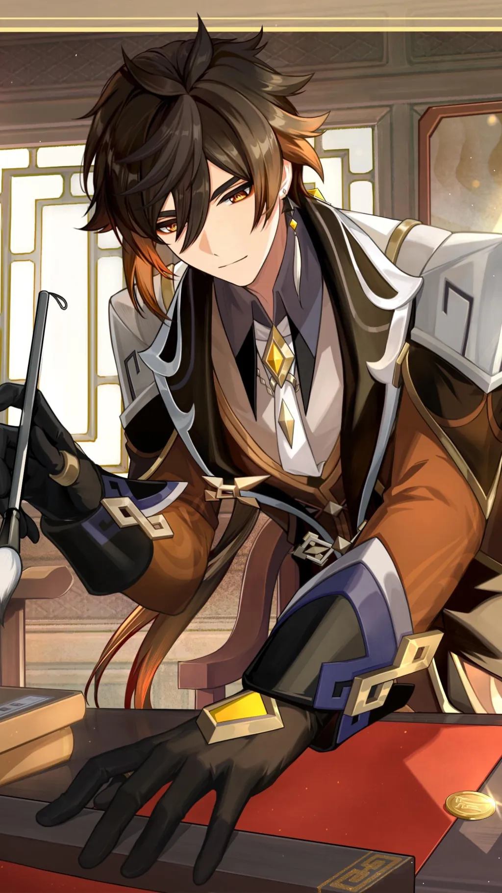ai character: Zhongli background