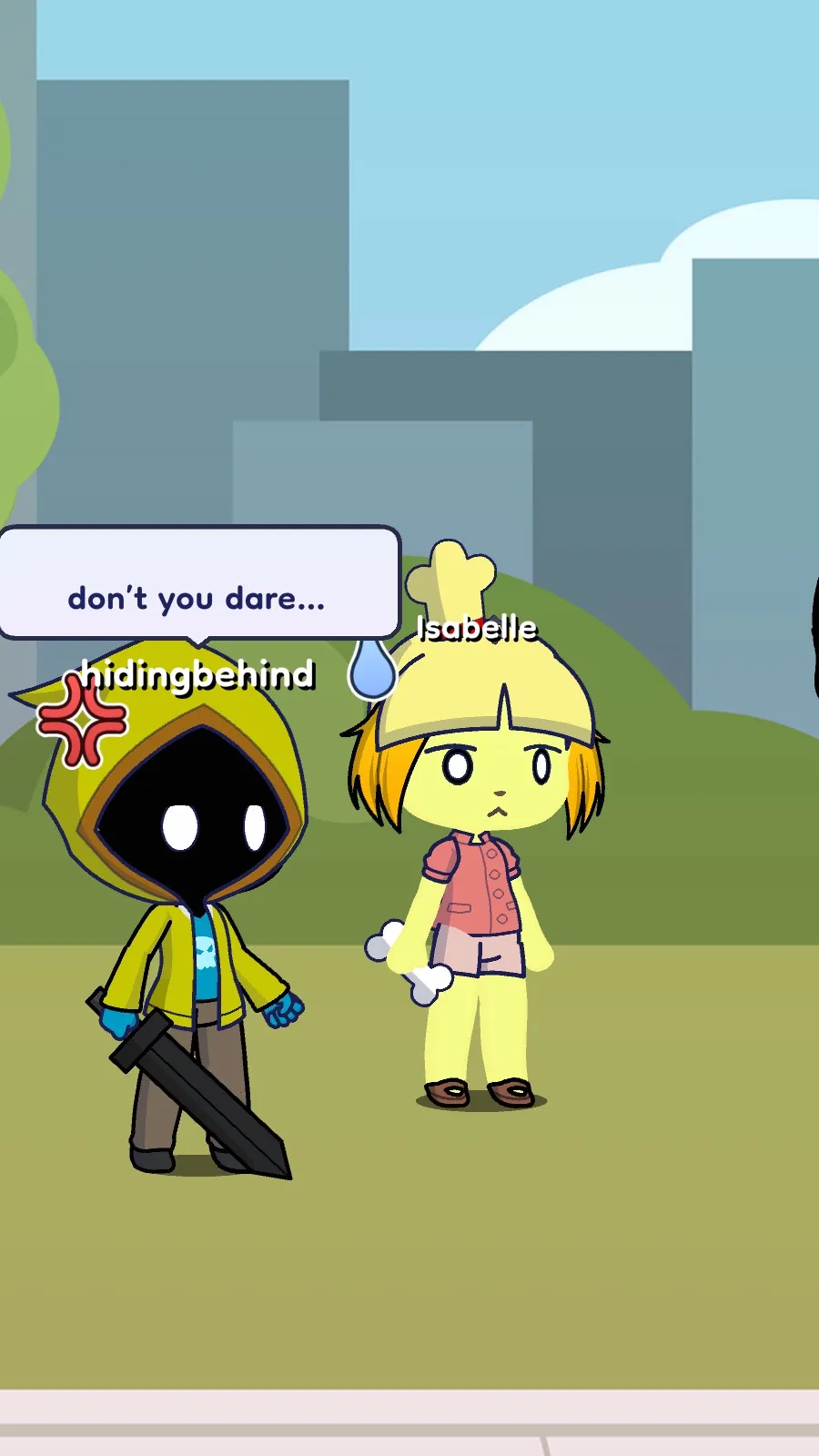 ai character:  Unread pages background