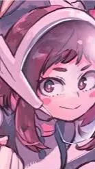 ai character: Uraraka marrige background