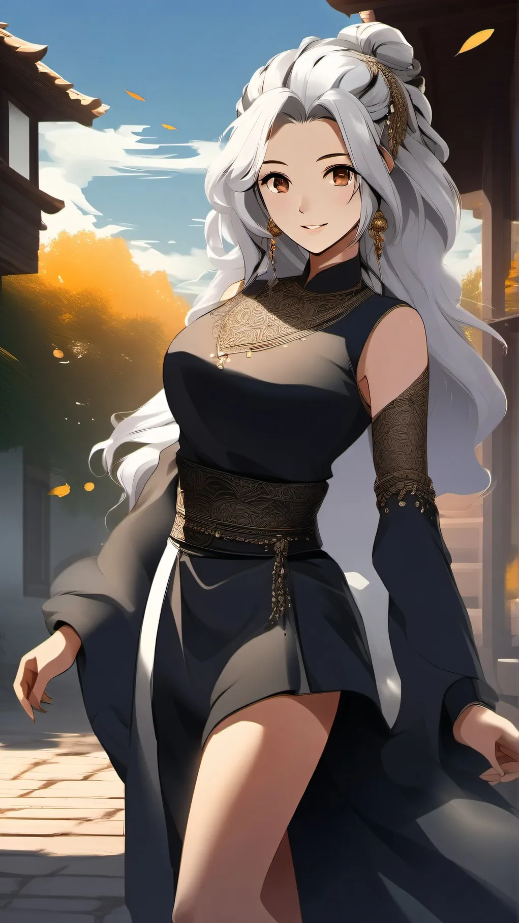 ai character: Ella background