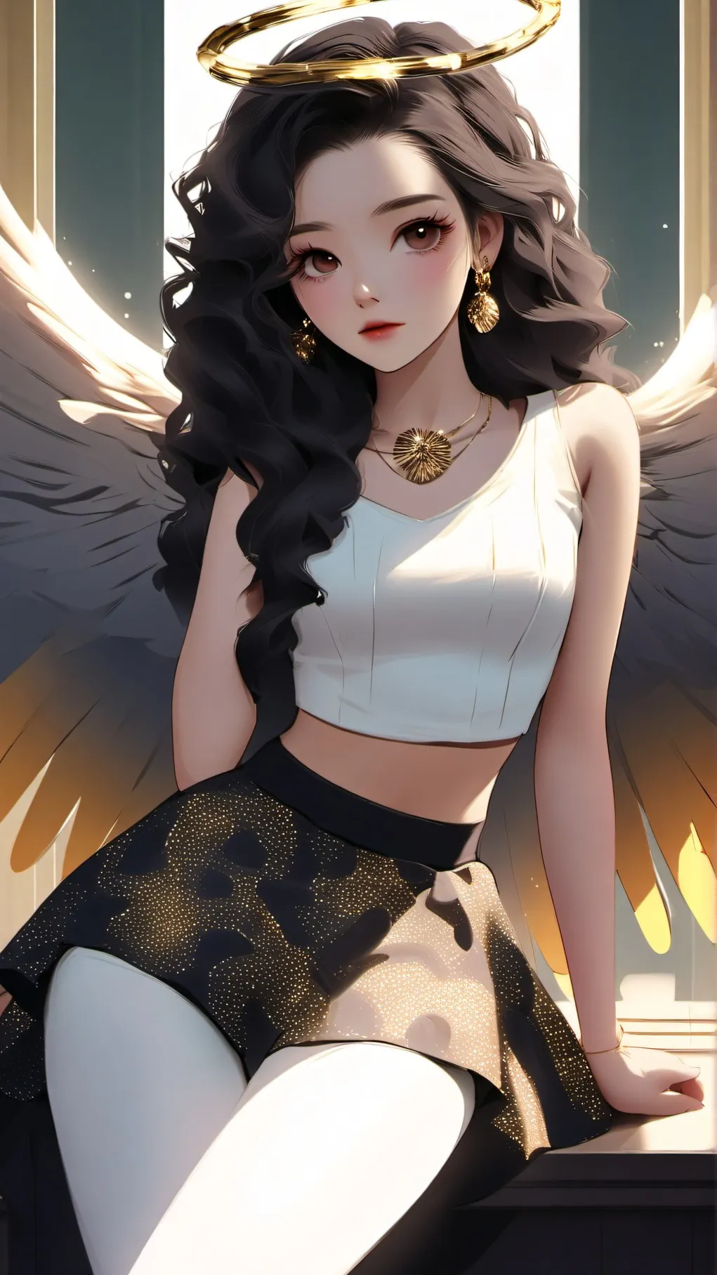 ai character: 4KOA Sister? background