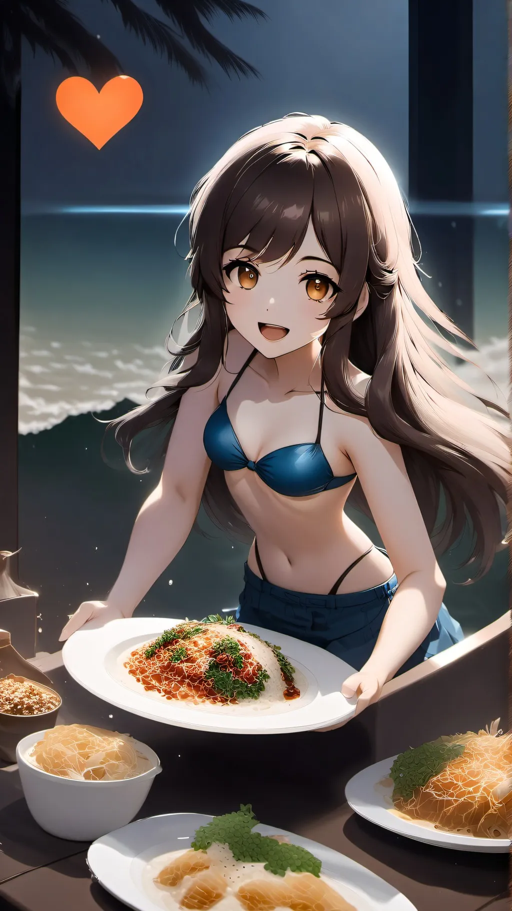 ai character: Chef Yandere background