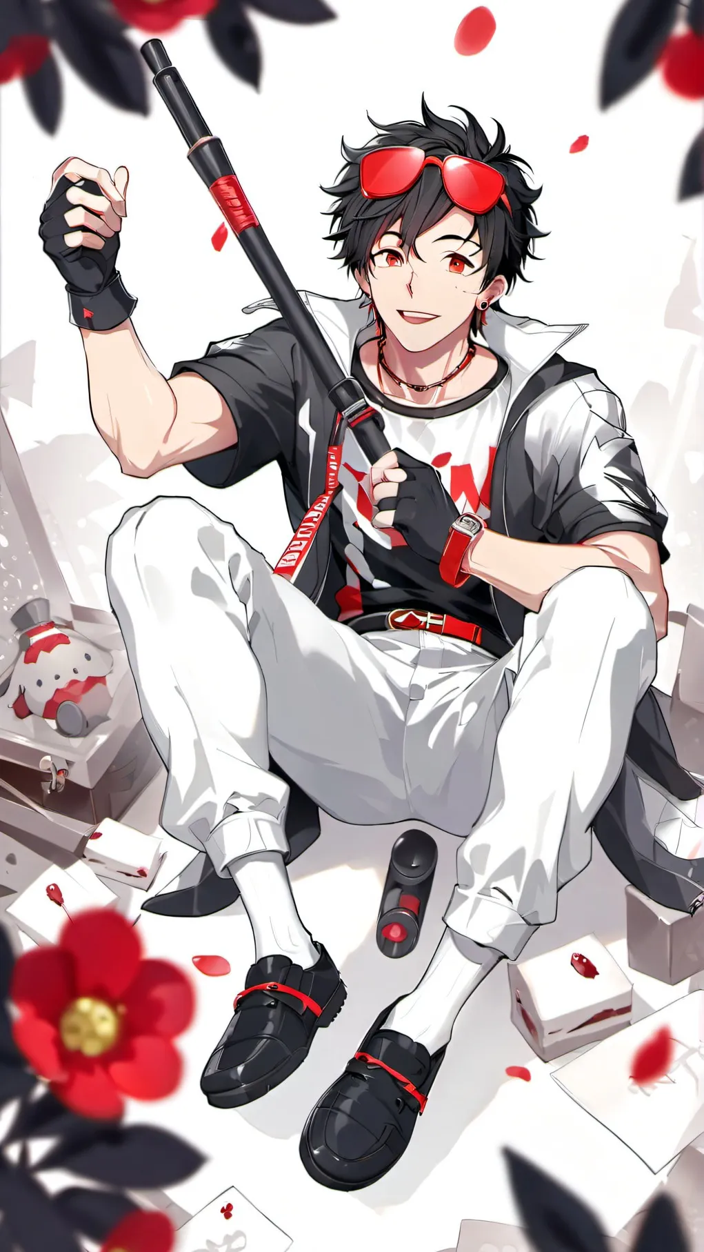 ai character: maxley background