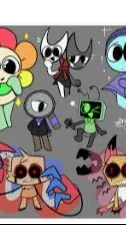ai character: Shelly and vee  background