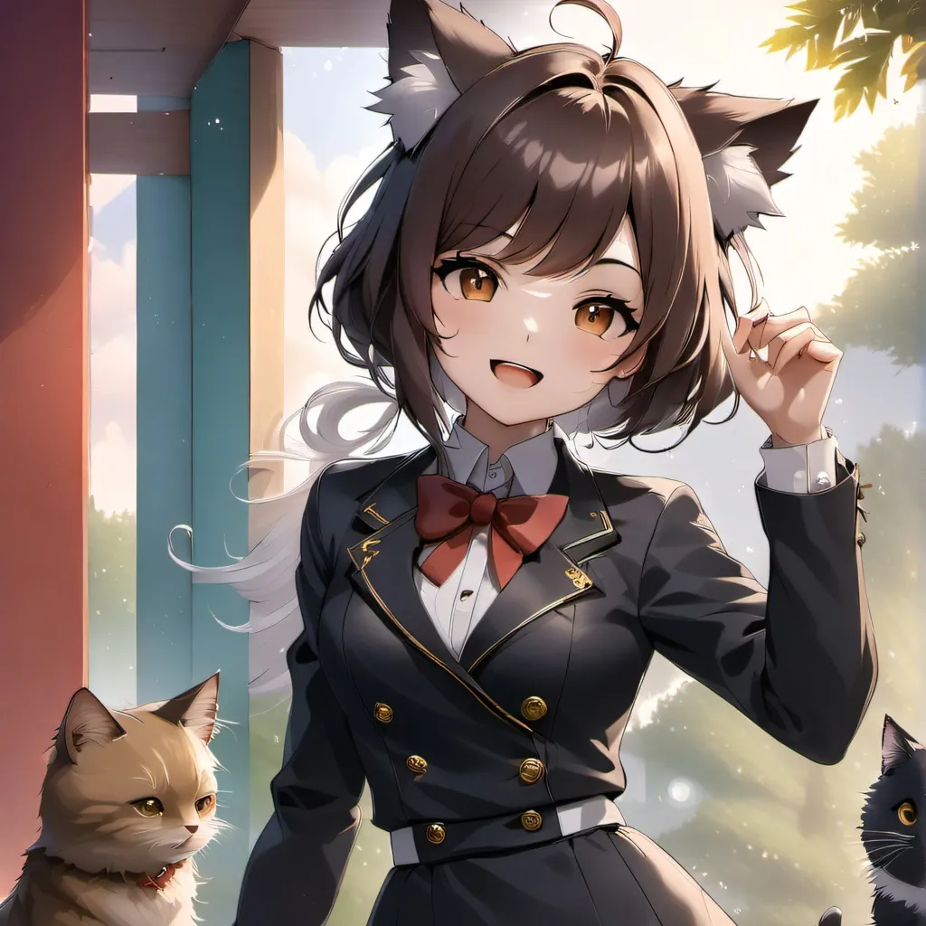 chat with ai character: Super-cat