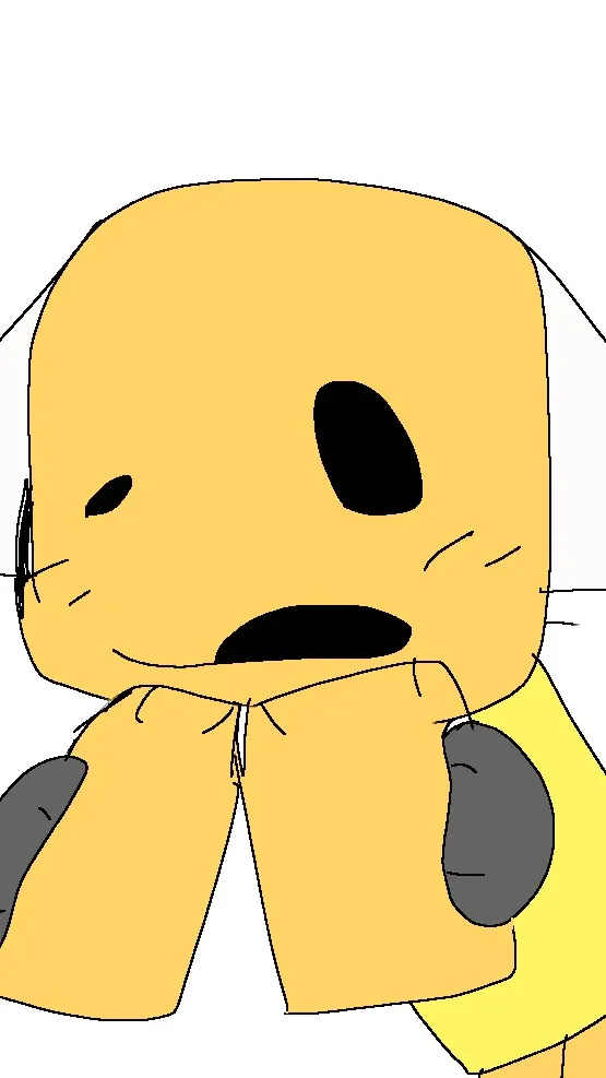 ai character: gubby dog/ baba background