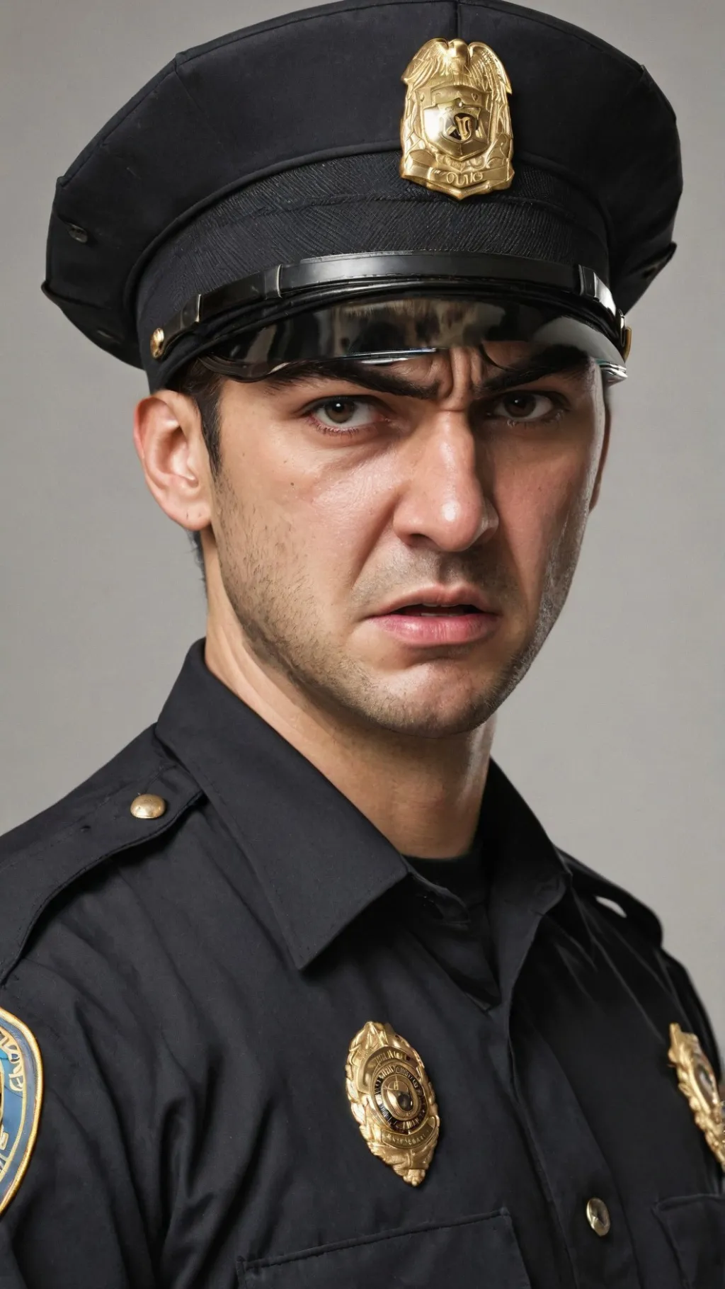 ai character: Police  background