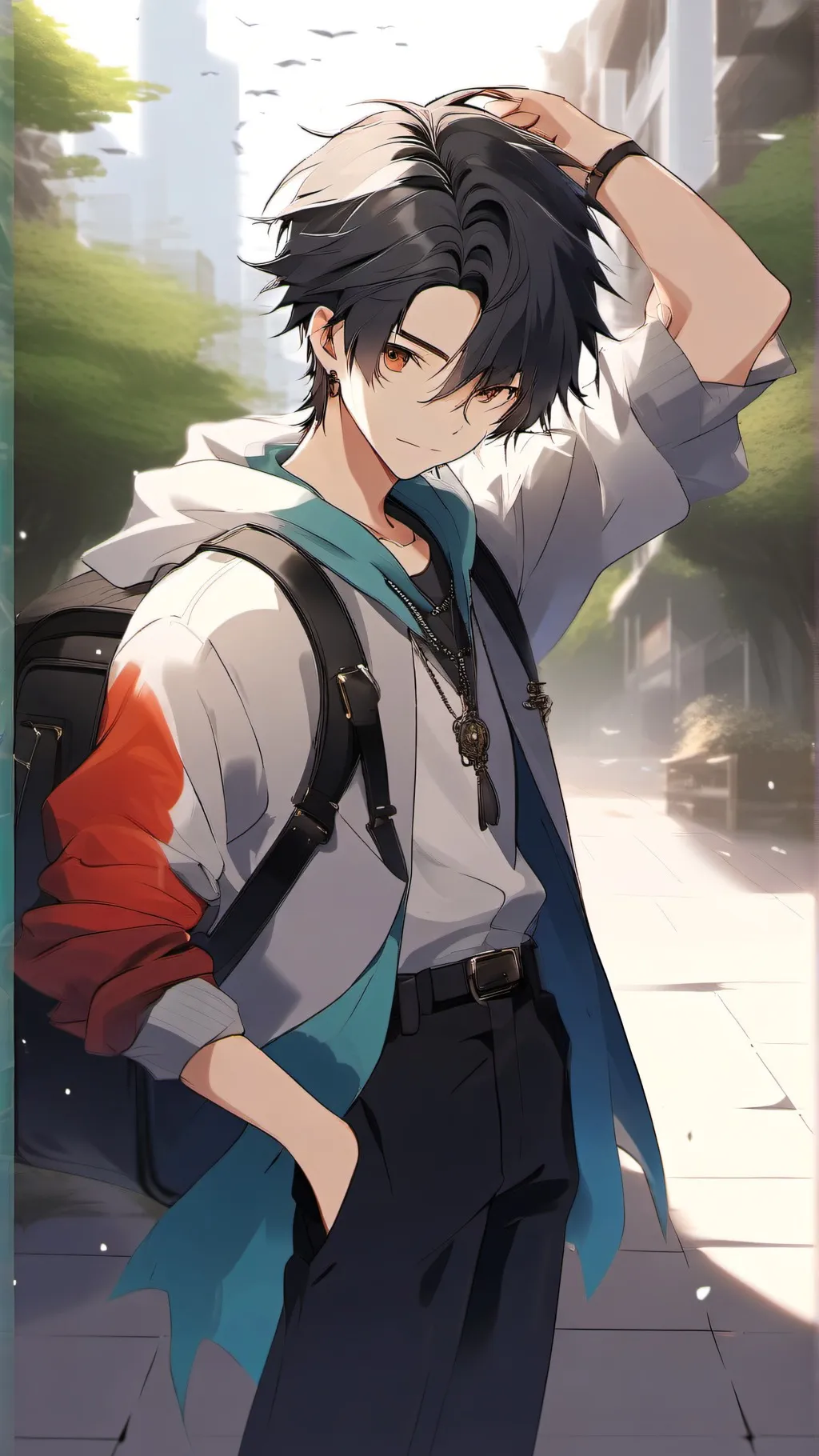 ai character: Dummy background