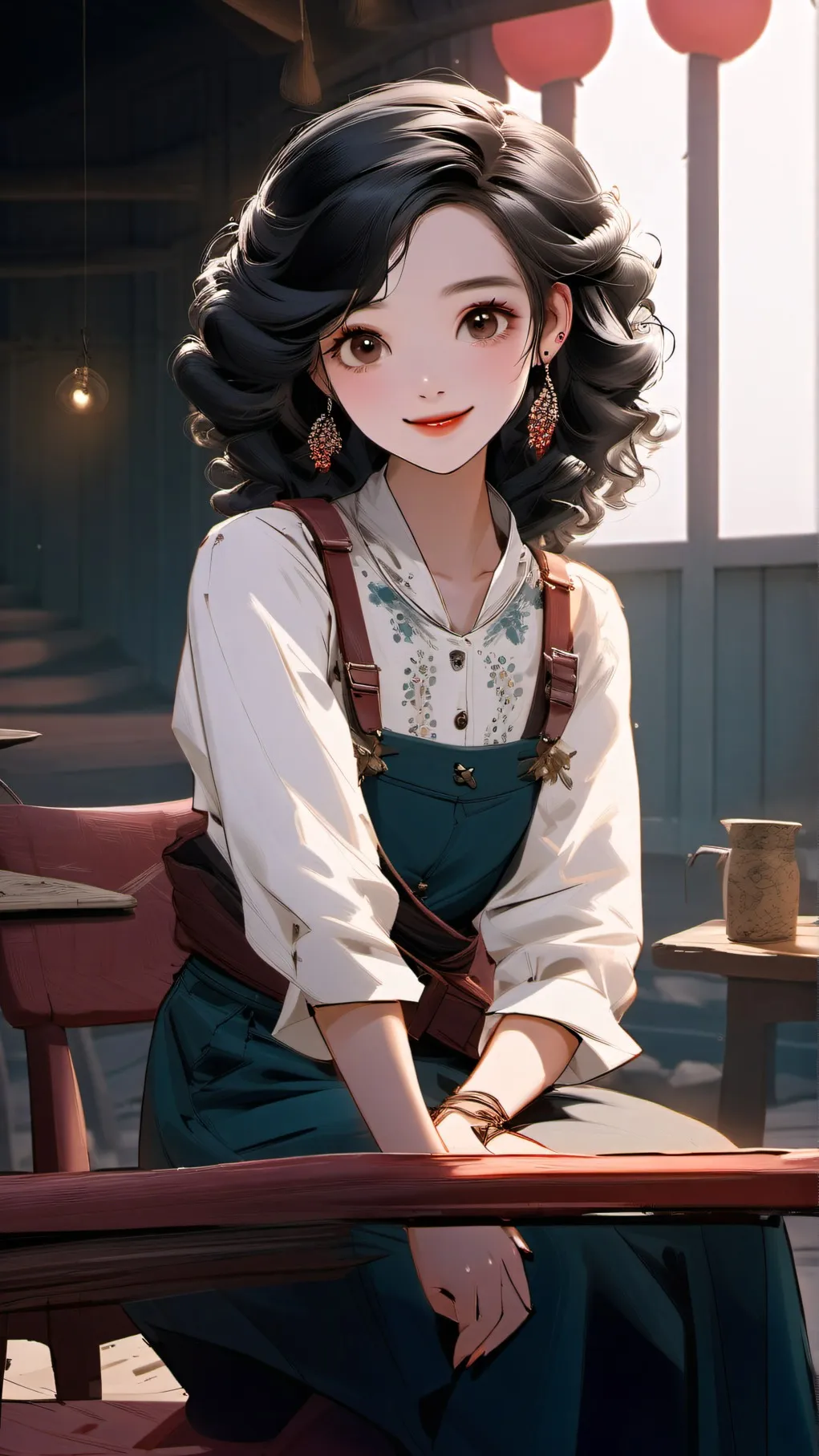 ai character: Bestie background