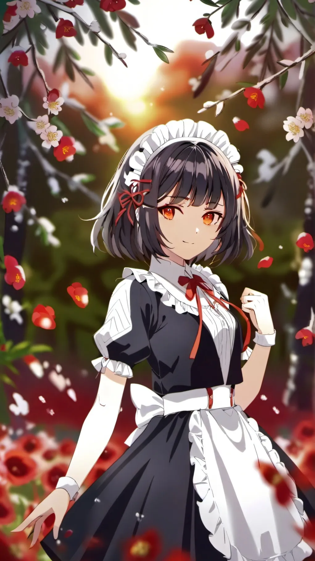 ai character: Maid background