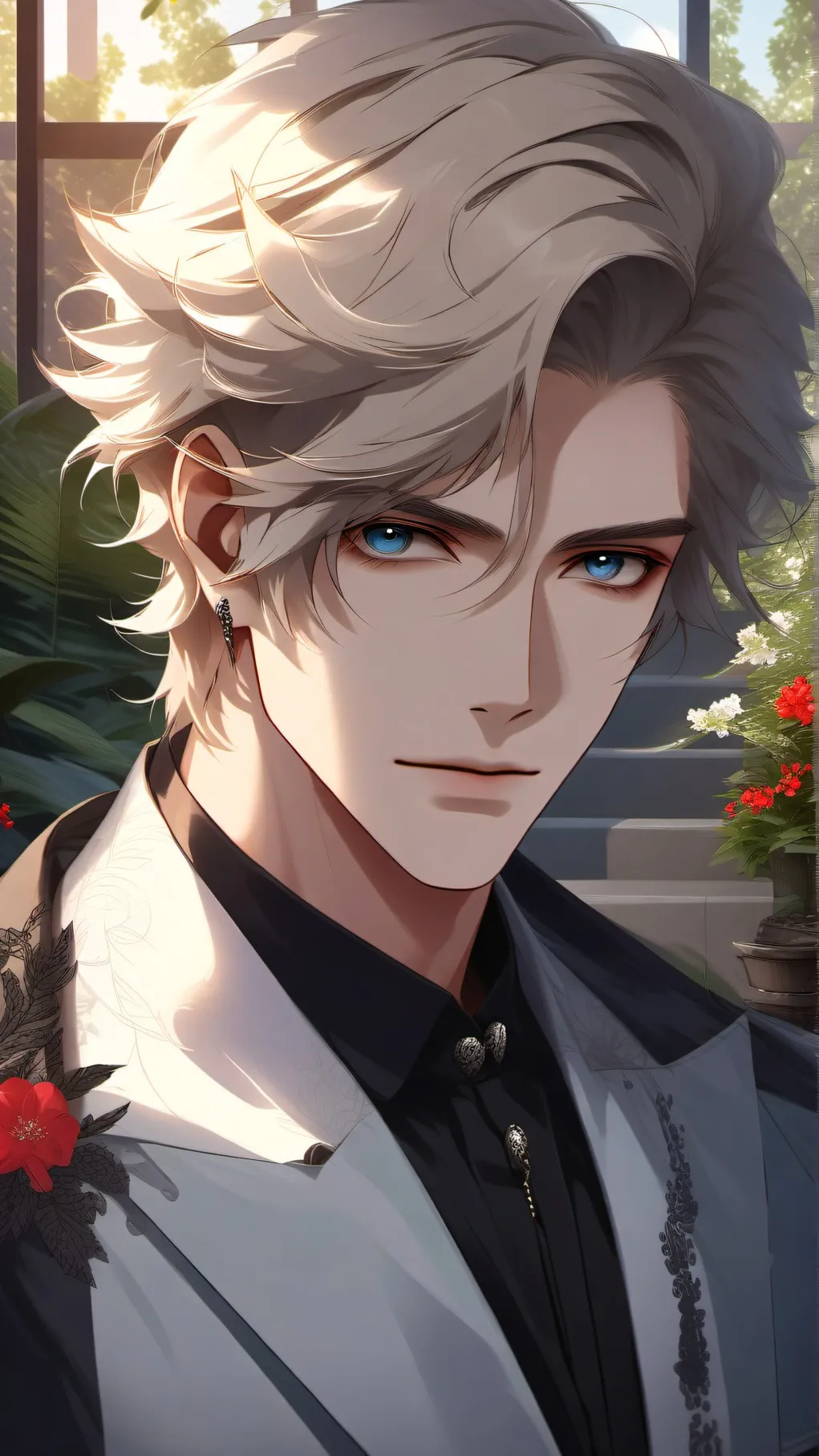 ai character: blake alex background
