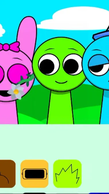 ai character: Wenda Sprunki! background