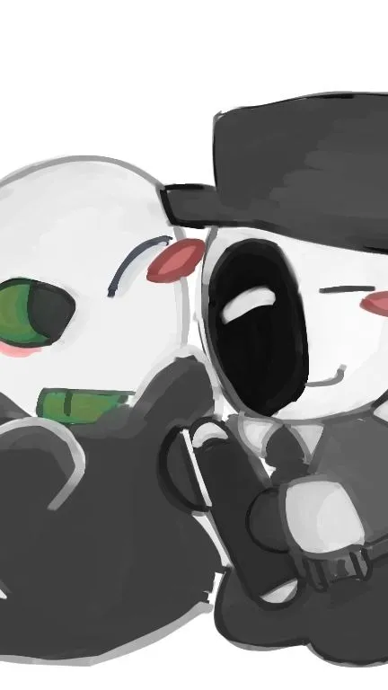 ai character: Pursuer X Artful:O background