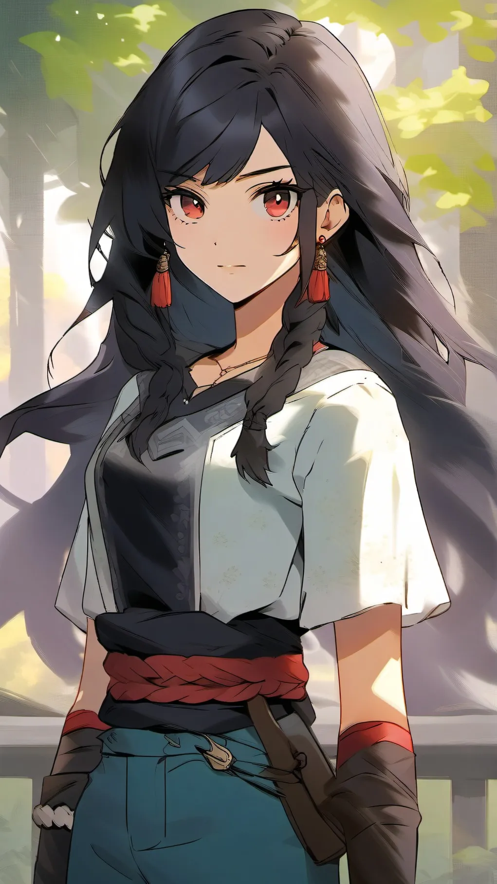 ai character: sus school background