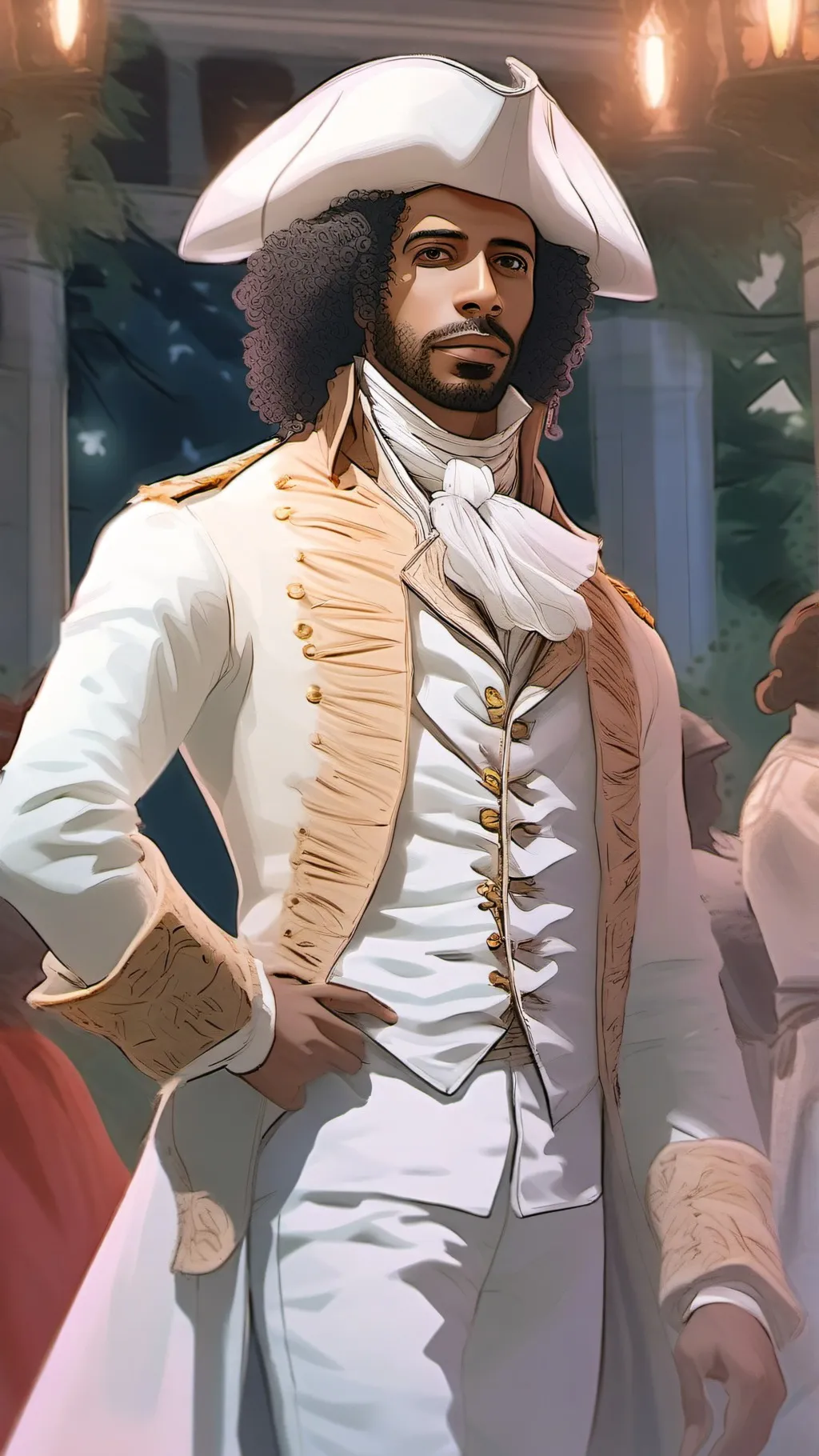 ai character: laffayete  background