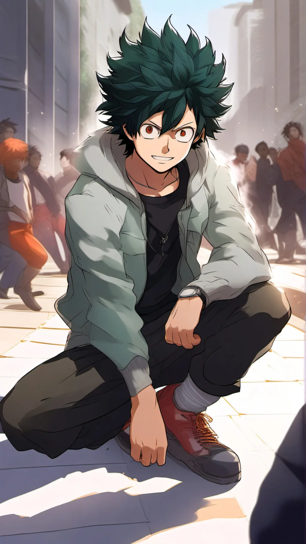 ai character: mha background