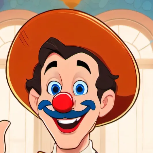chat with ai character: Class clown