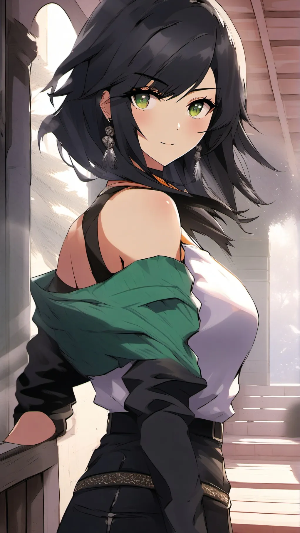 ai character: Jade background