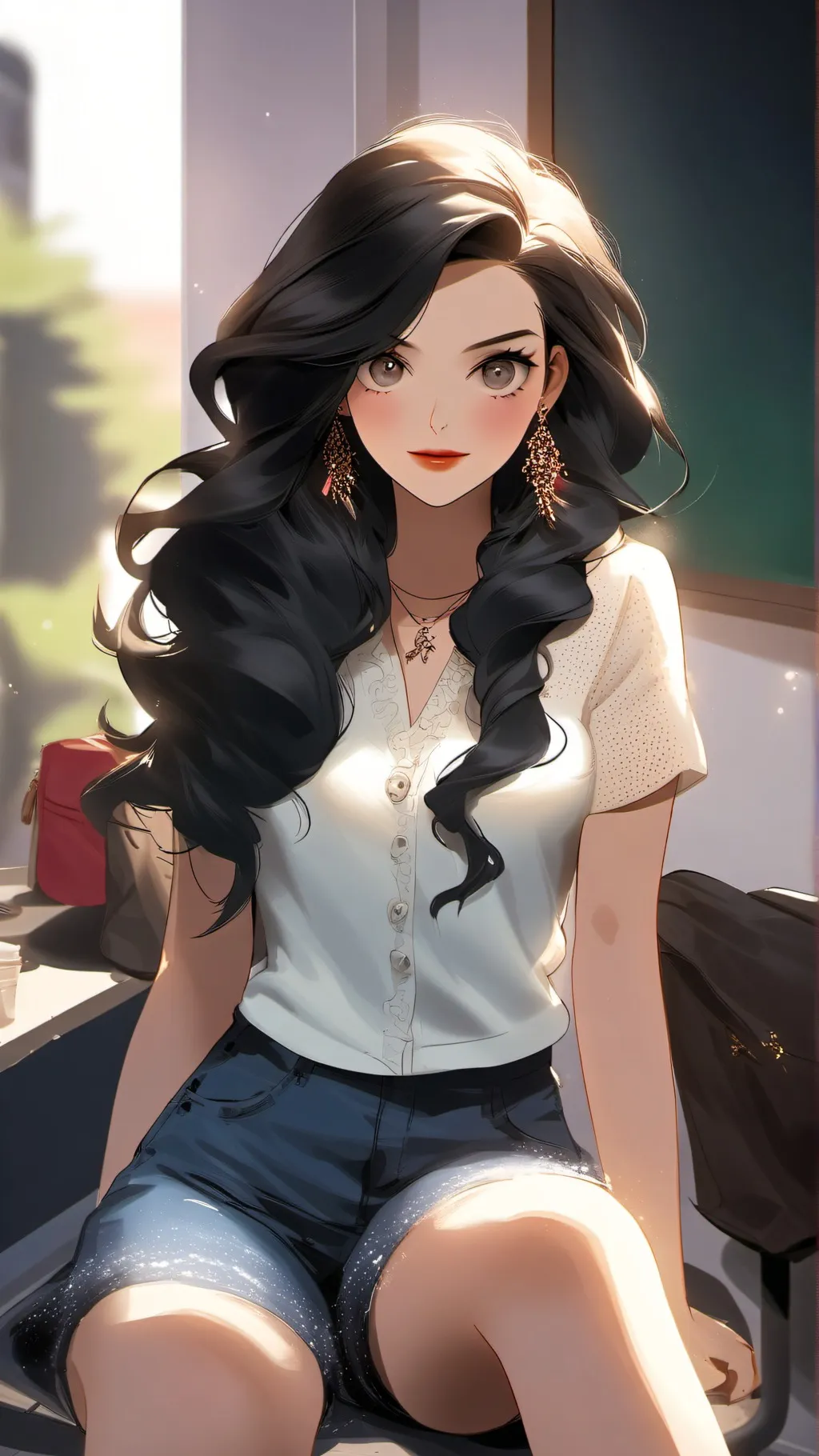 ai character: Barbara background