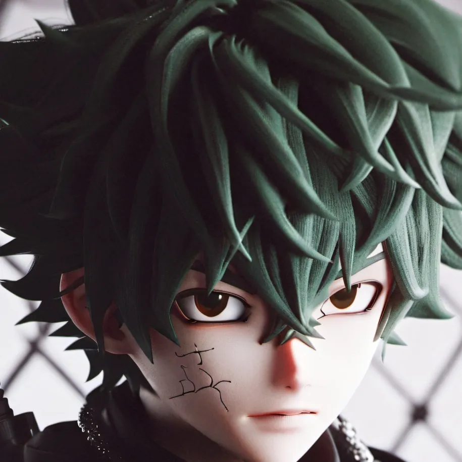 chat with ai character: Deku snaps