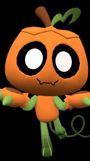 ai character: Gourdy background