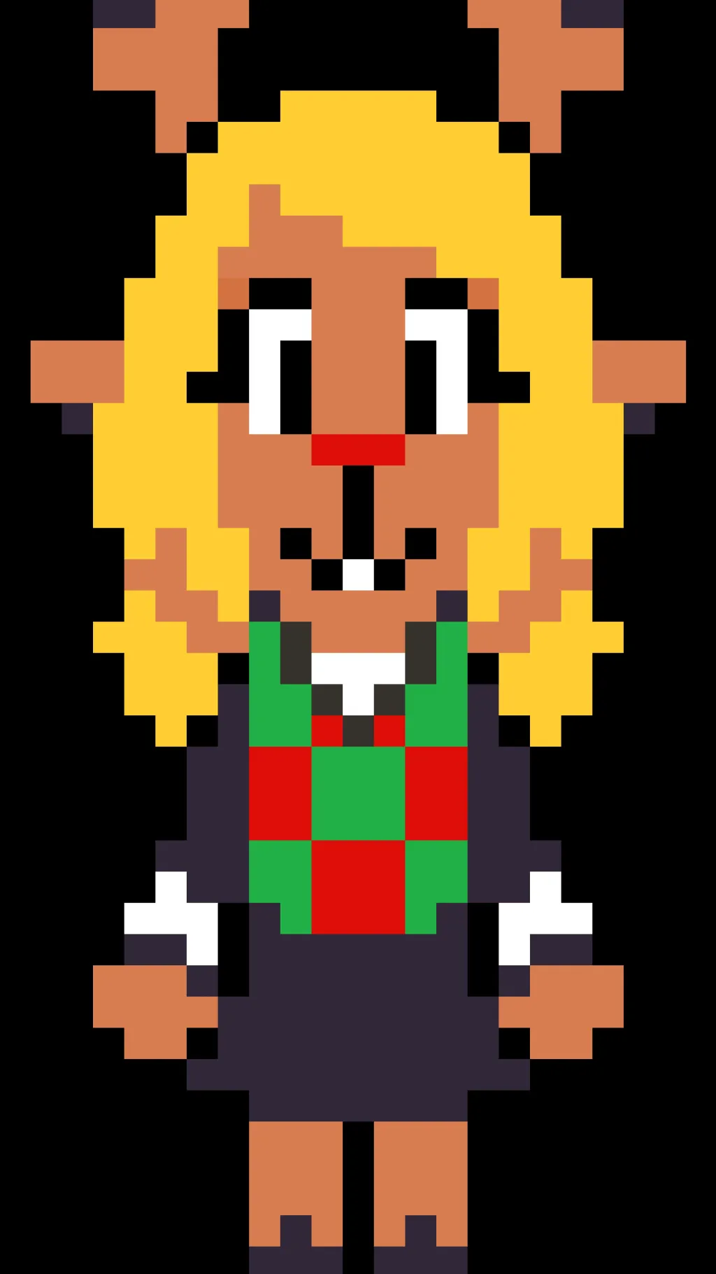 ai character: Noelle Holiday background