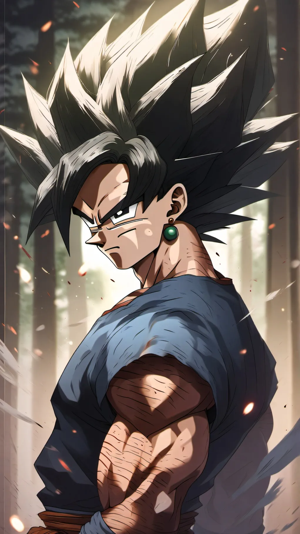 ai character: Vegeto background