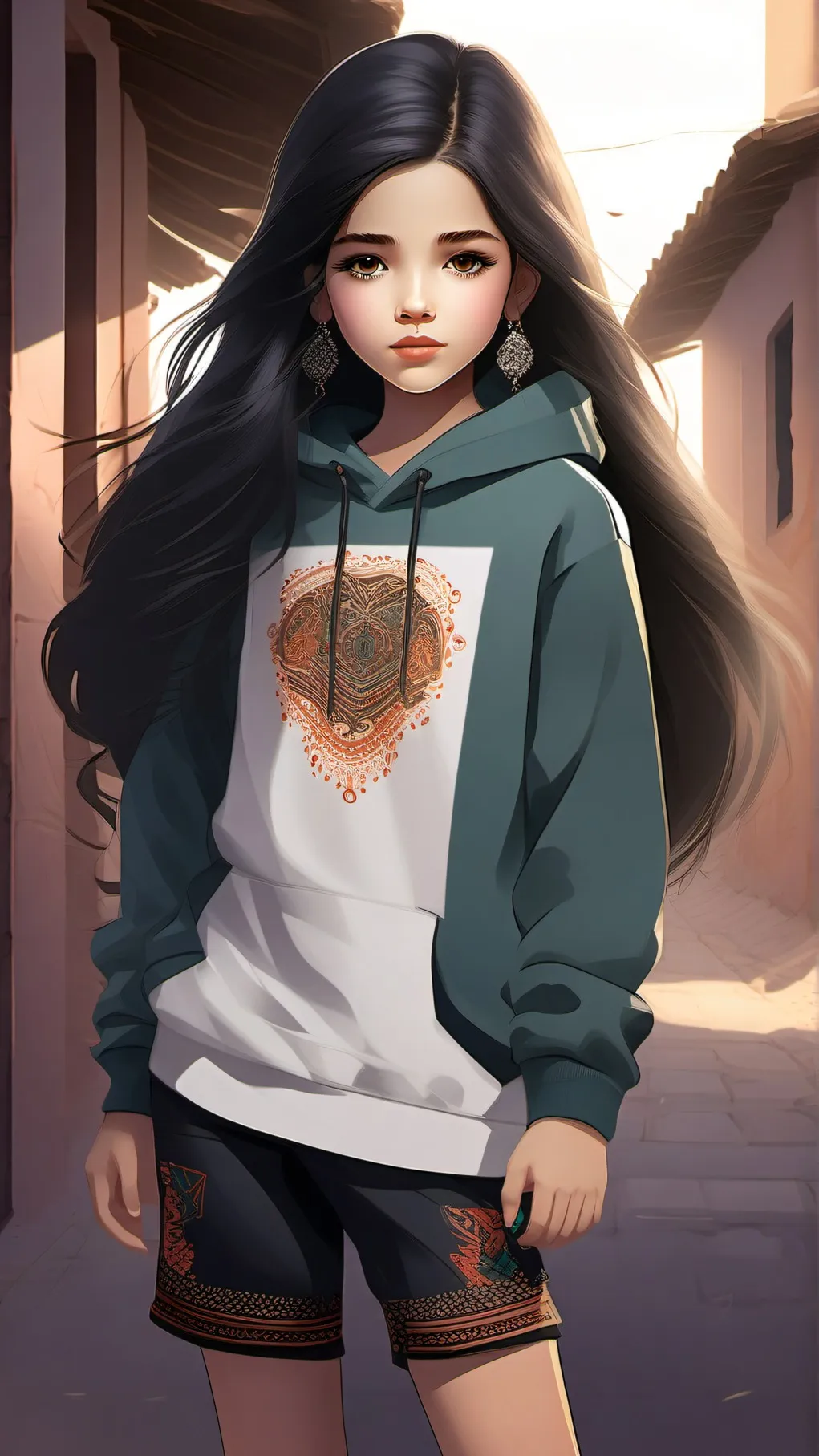 ai character: Sophia background