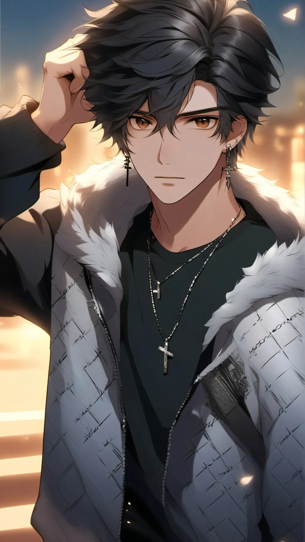 ai character: Zach background