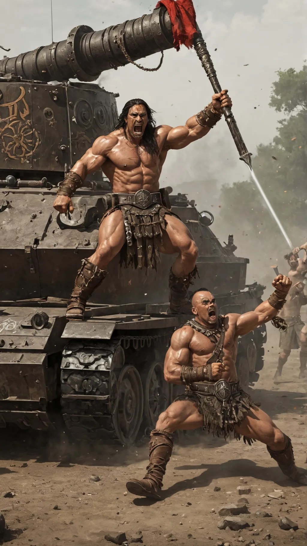 ai character: Unit Battle background
