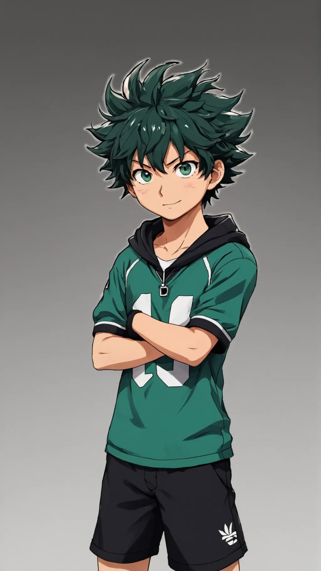 ai character: MHA Mystery background