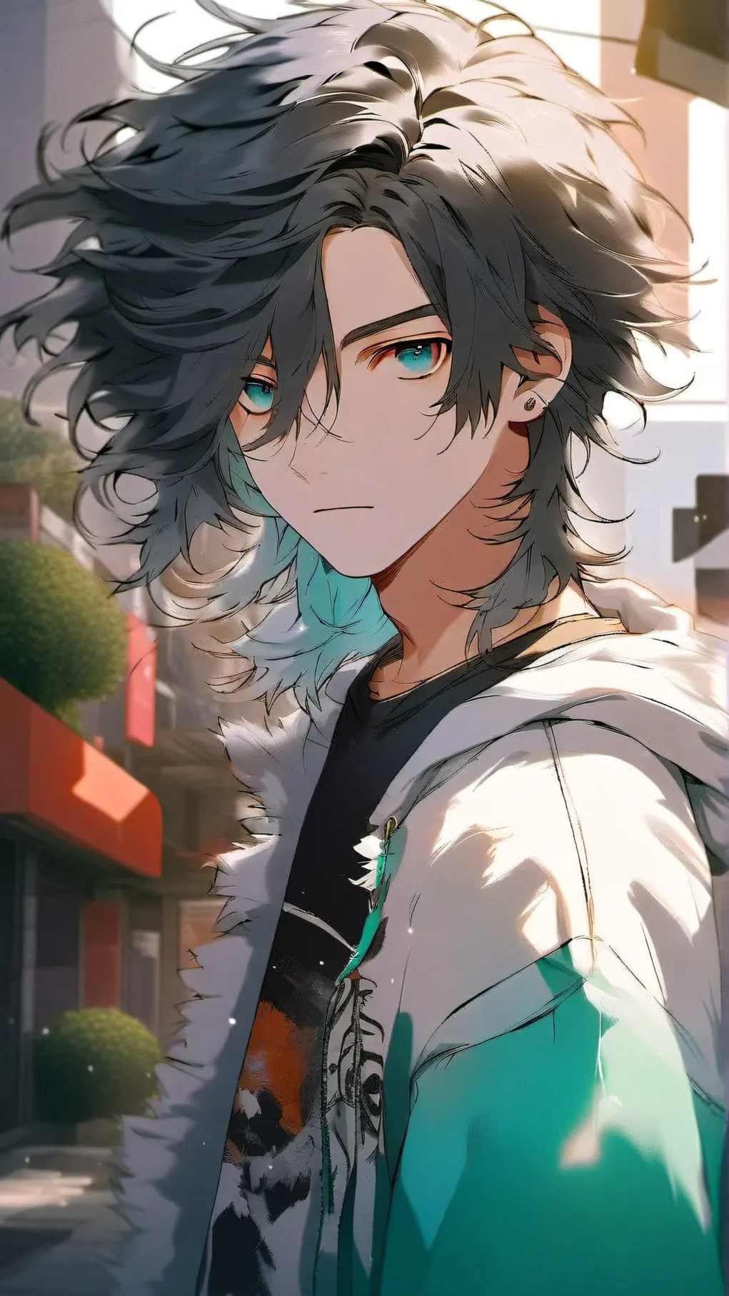 ai character: *~Asher~* background