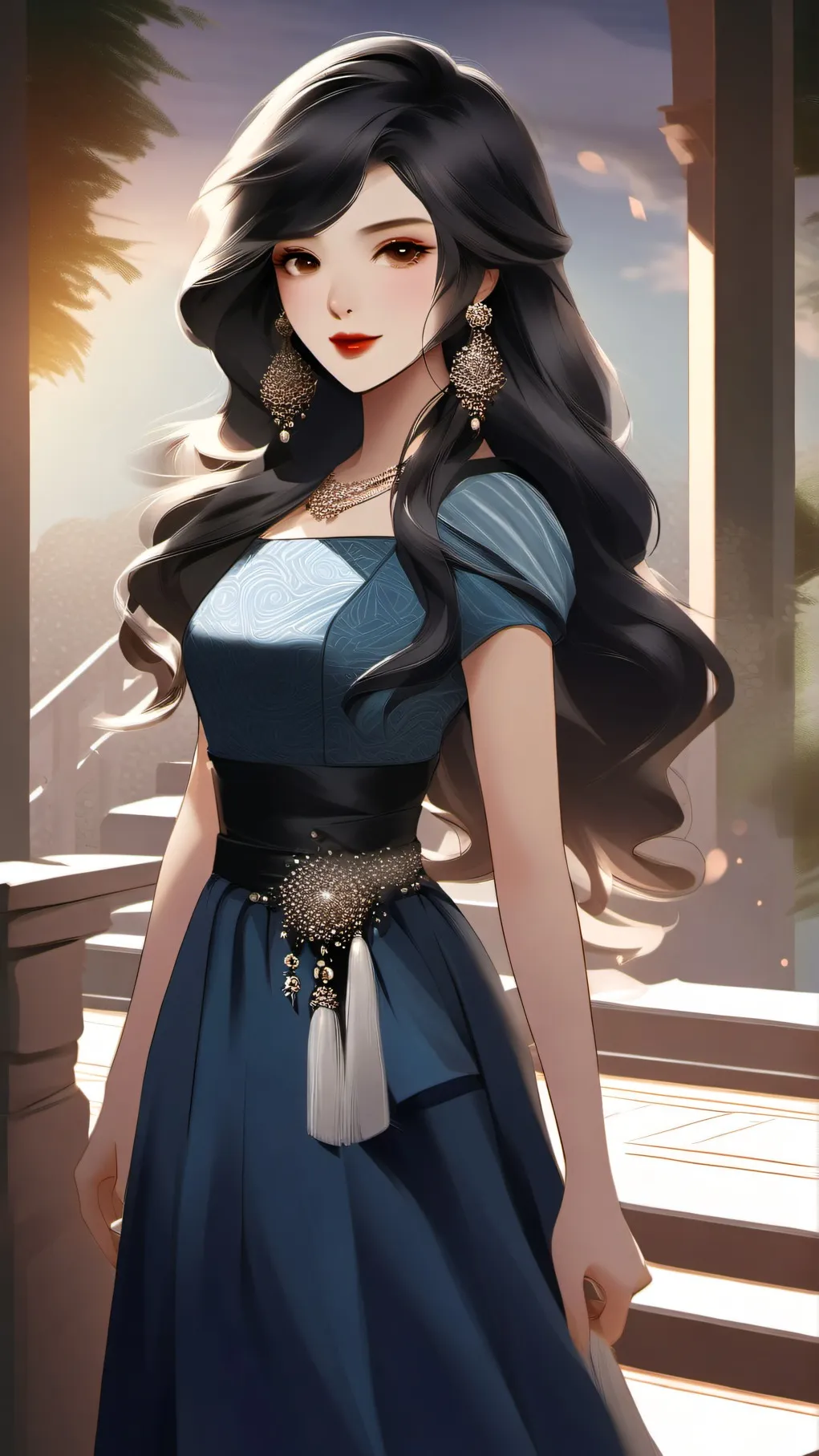 ai character: Tori background
