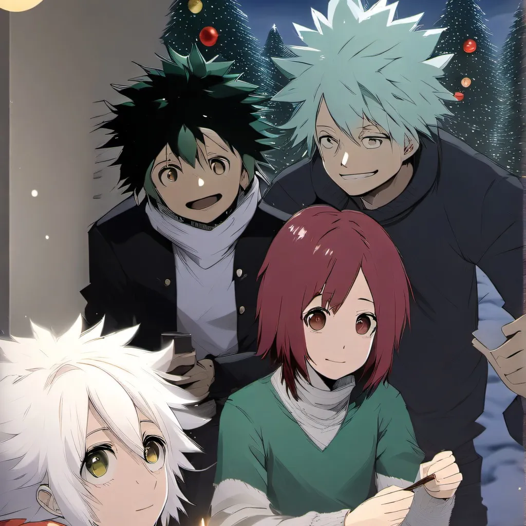 chat with ai character: MHA Chirstmas Dorm