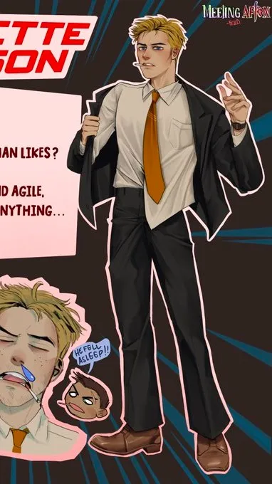 ai character: Everette Larson background