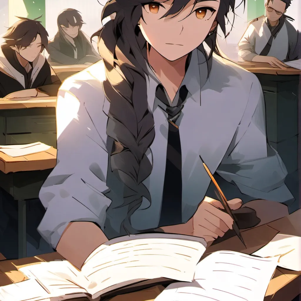 chat with ai character: Classroom