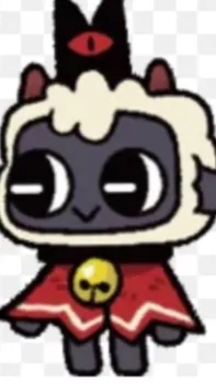 ai character: Cult of the lamb background