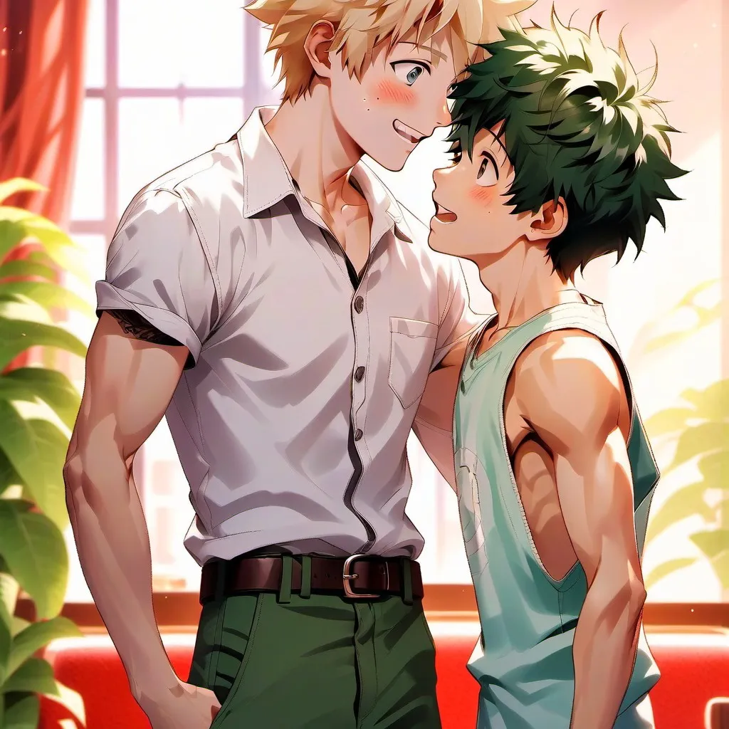 chat with ai character: Izuku my baby