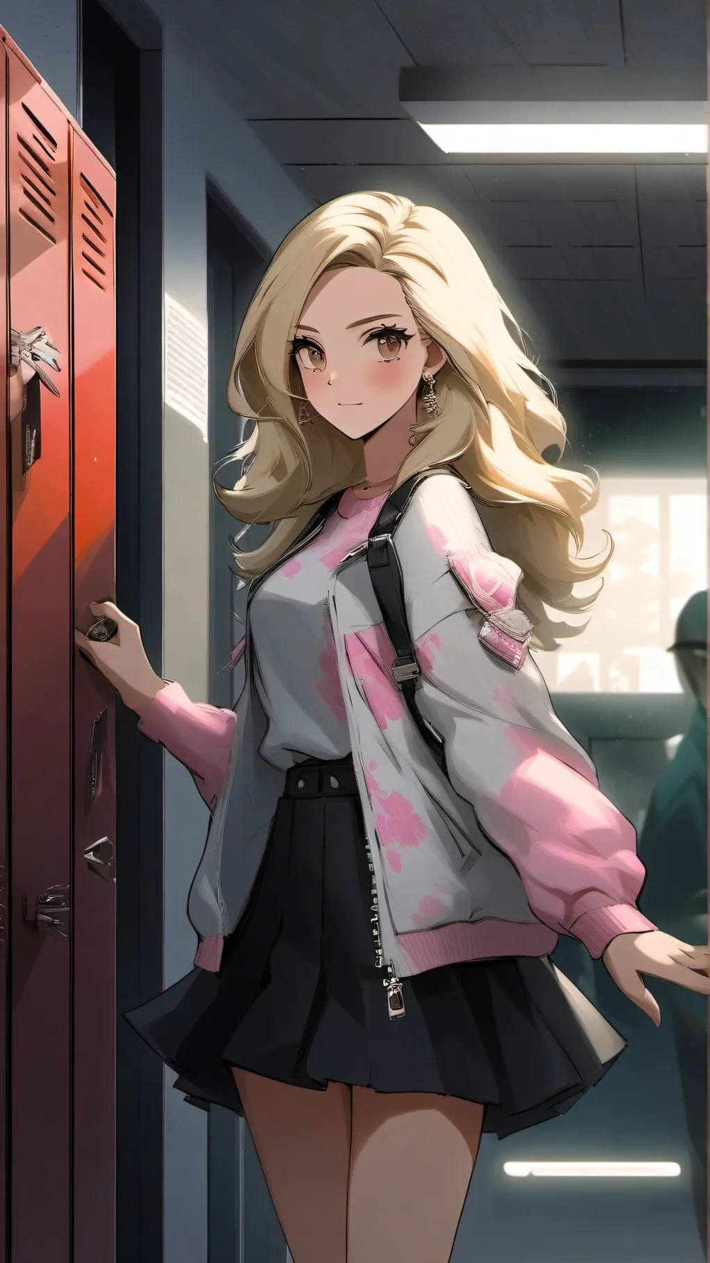 ai character: the mean girl background