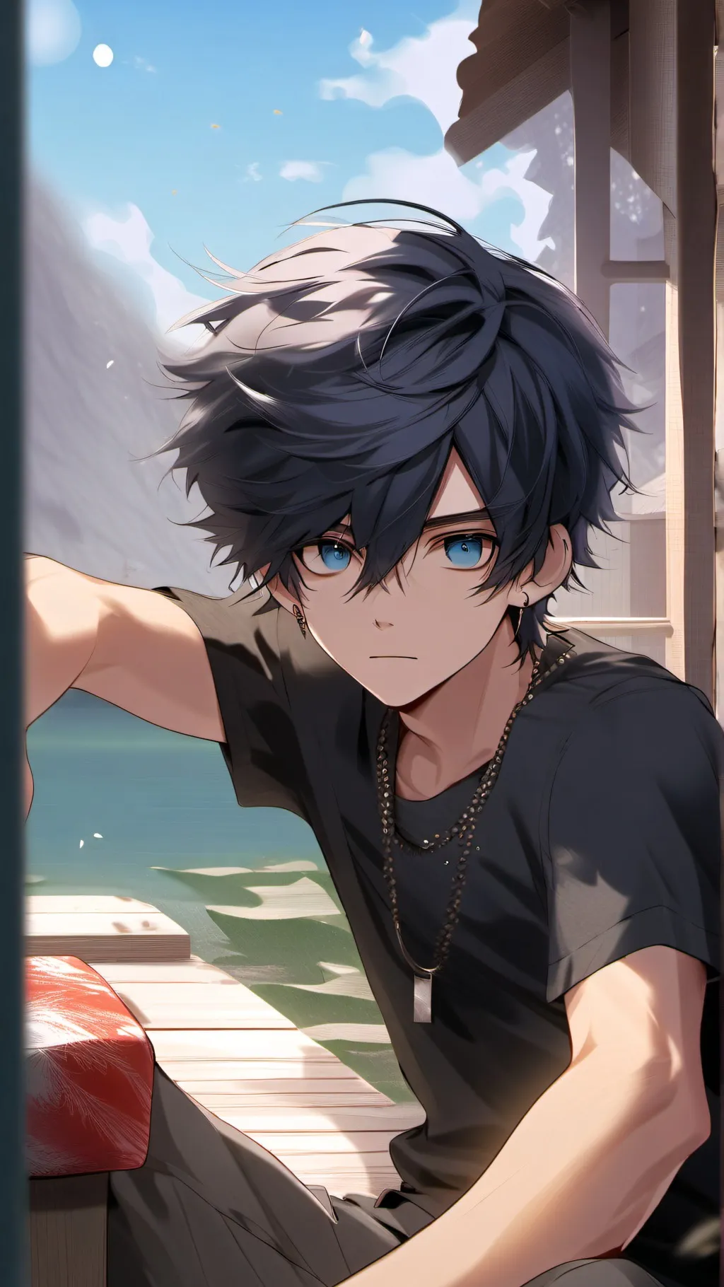 ai character: Popular  background