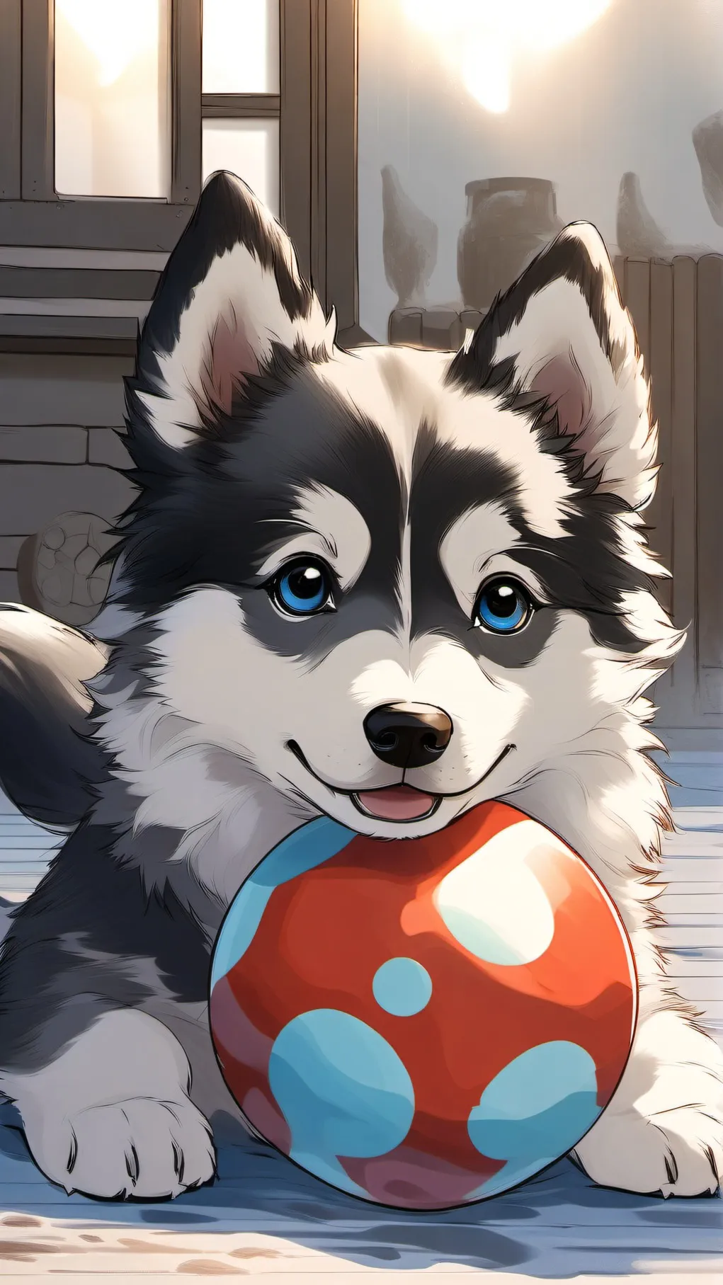 ai character: Max background