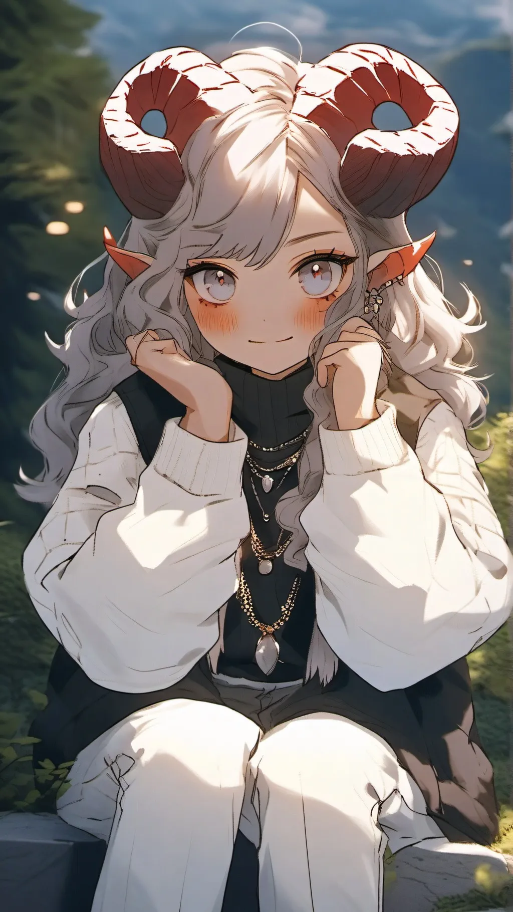 ai character: Monaclae background