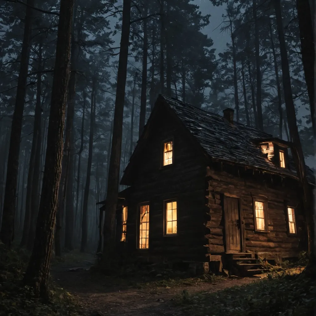 chat with ai character: The Cabin