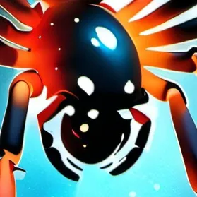 chat with ai character: Colossal spider 